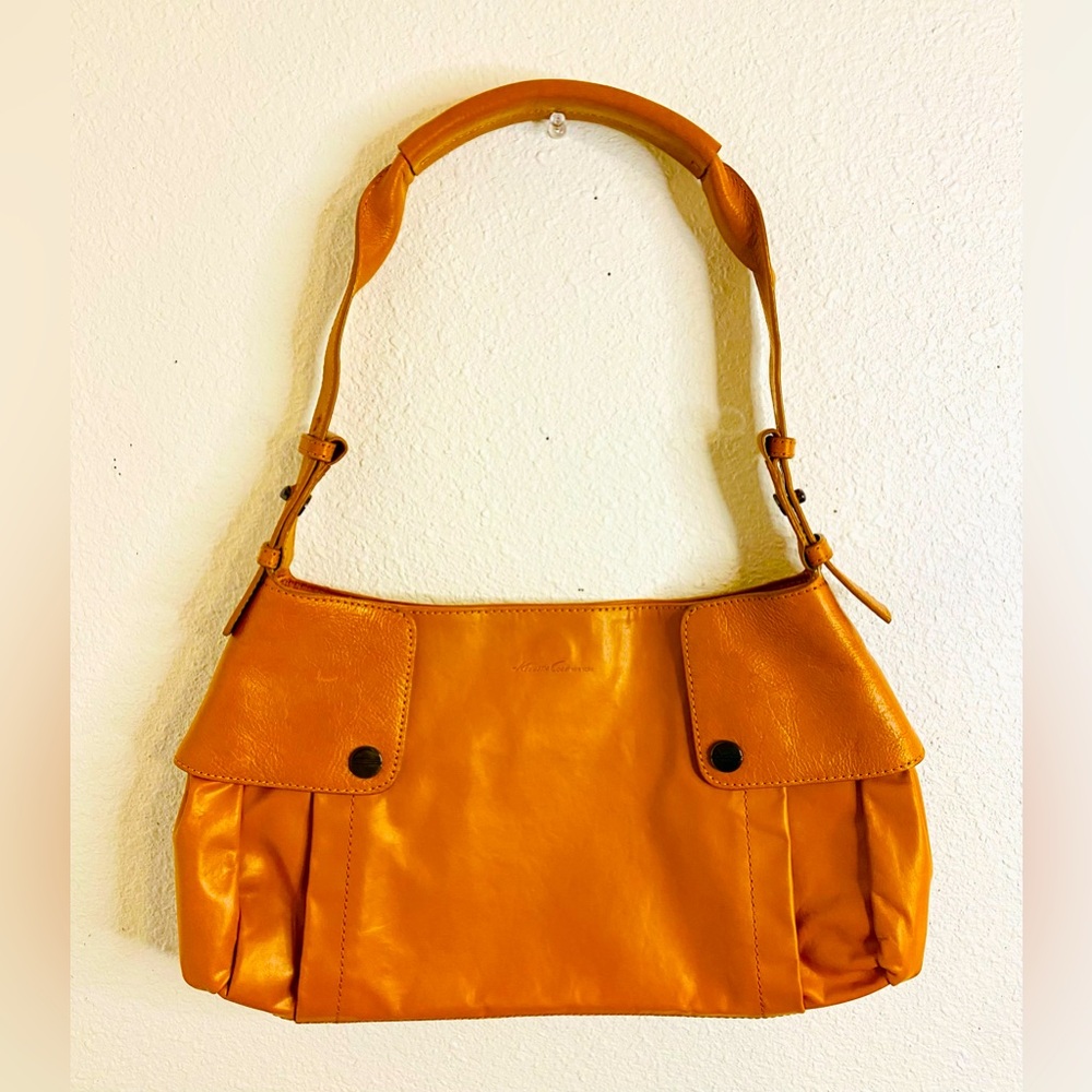 NWOT Kenneth Cole Tan Leather Shoulder Bag